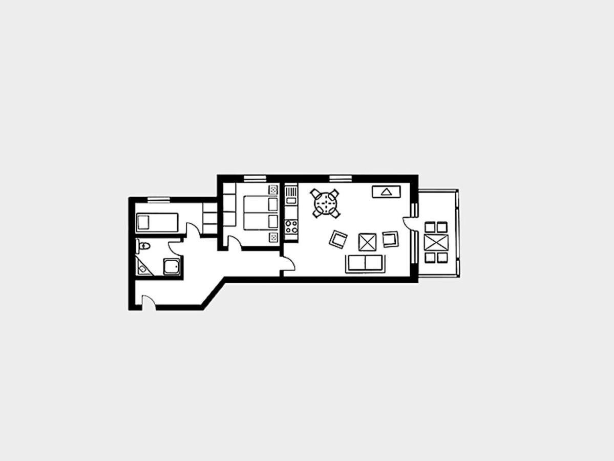 Strandvillen Binz - Ferienwohnung Mit Meerblick, 1 Schlafzimmer Und Balkon Sv-769 Luaran gambar